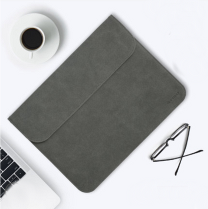 Thin Laptop Cover with Cushioned Protection and Secure Closure