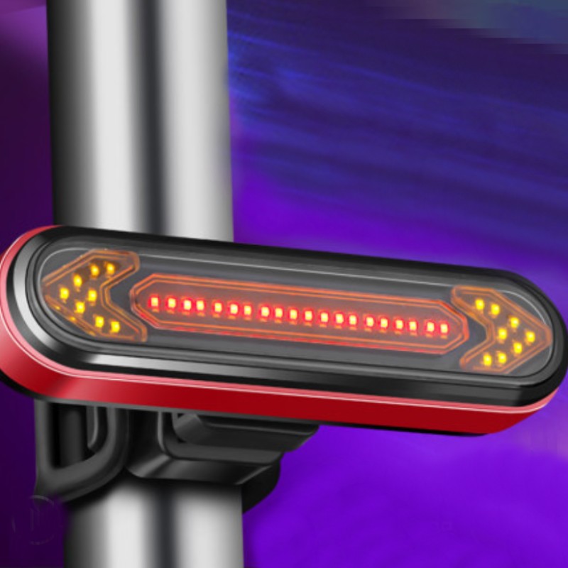 Rechargeable LED Bicycle Rear Safety Light - Luxicro