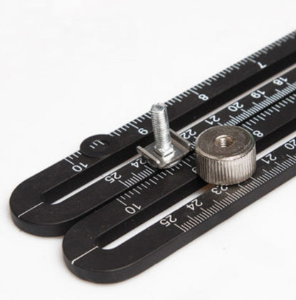 Portable 6-Inch Folding Ruler for Home Improvement