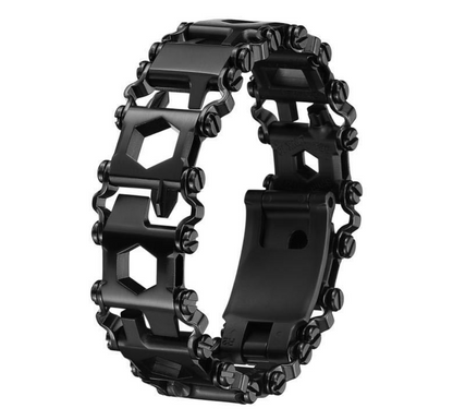 Rugged Camping Stainless Steel Watch Strap