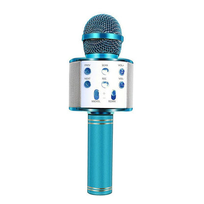 Compact Bluetooth Karaoke Mic Speaker
