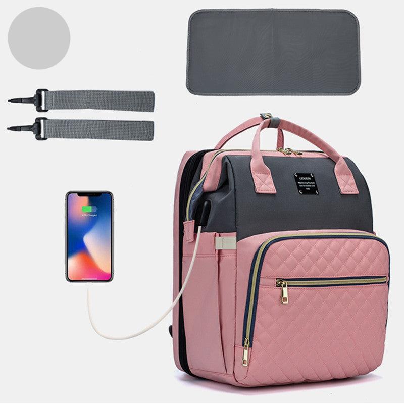 Stylish 2-in-1 Baby Carrier Backpack