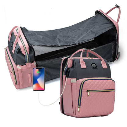 Stylish 2-in-1 Baby Carrier Backpack