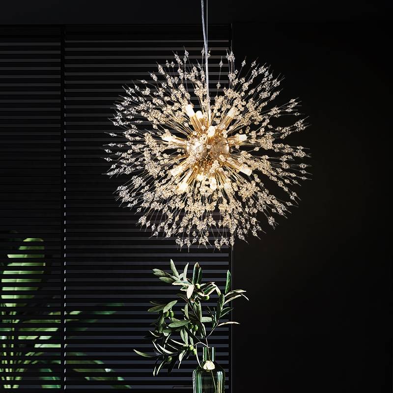Elegant Gold Pendant Light Fixture for Home Ceiling - Luxicro
