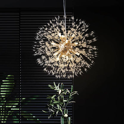 Elegant Gold Pendant Light Fixture for Home Ceiling - Luxicro