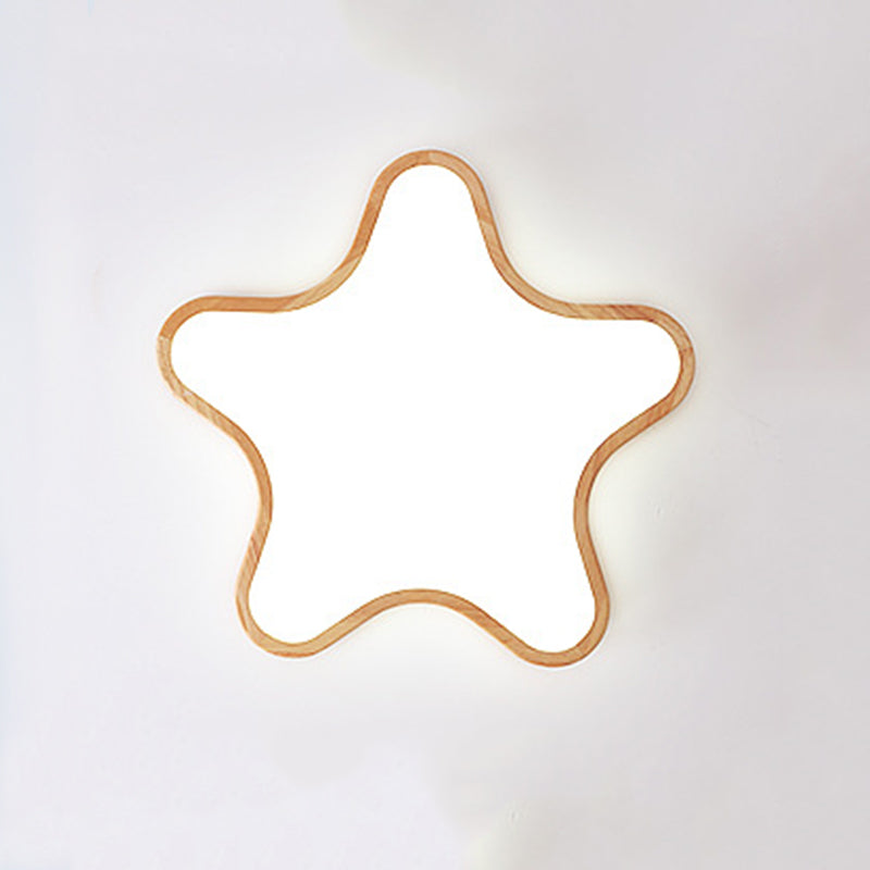 Glowing Cloud Star Shaped Soft Ceiling Lamp