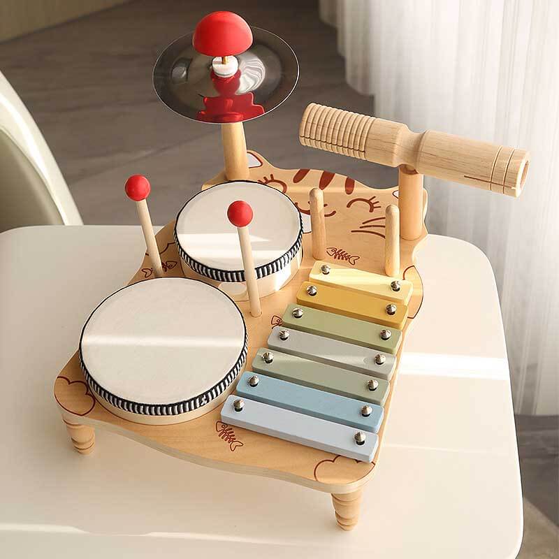 Children's Musical Instrument Drum Kit