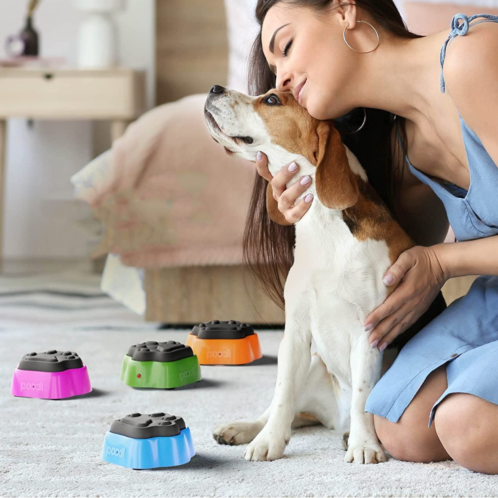 Interactive Pet Training Sound Button Device - Luxicro