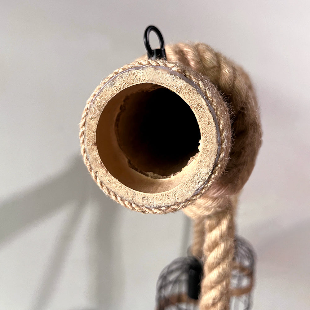 Rustic Metal Hanging Light Fixture