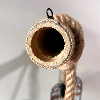 Rustic Metal Hanging Light Fixture
