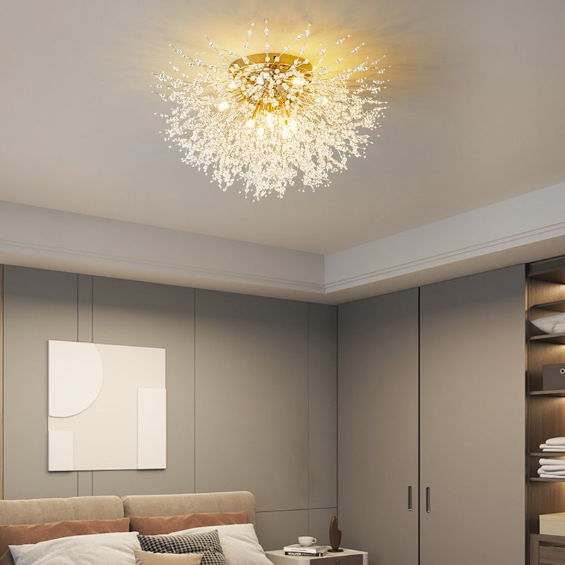 Elegant Gold Pendant Light Fixture for Home Ceiling