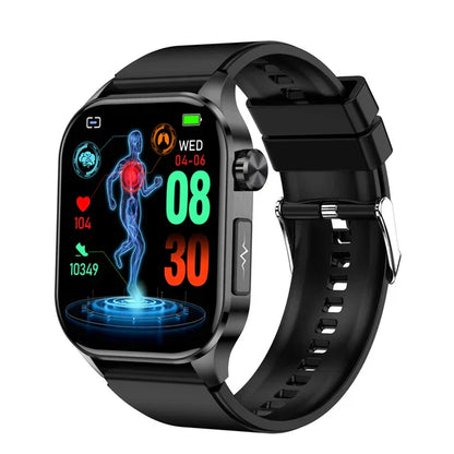 Accurate ECG Smartwatch Blood Pressure Tracker - Luxicro