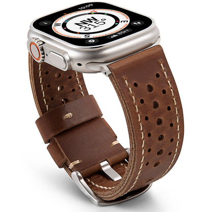Classic Sport Leather Strap For Apple Watch
