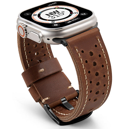Classic Sport Leather Strap For Apple Watch