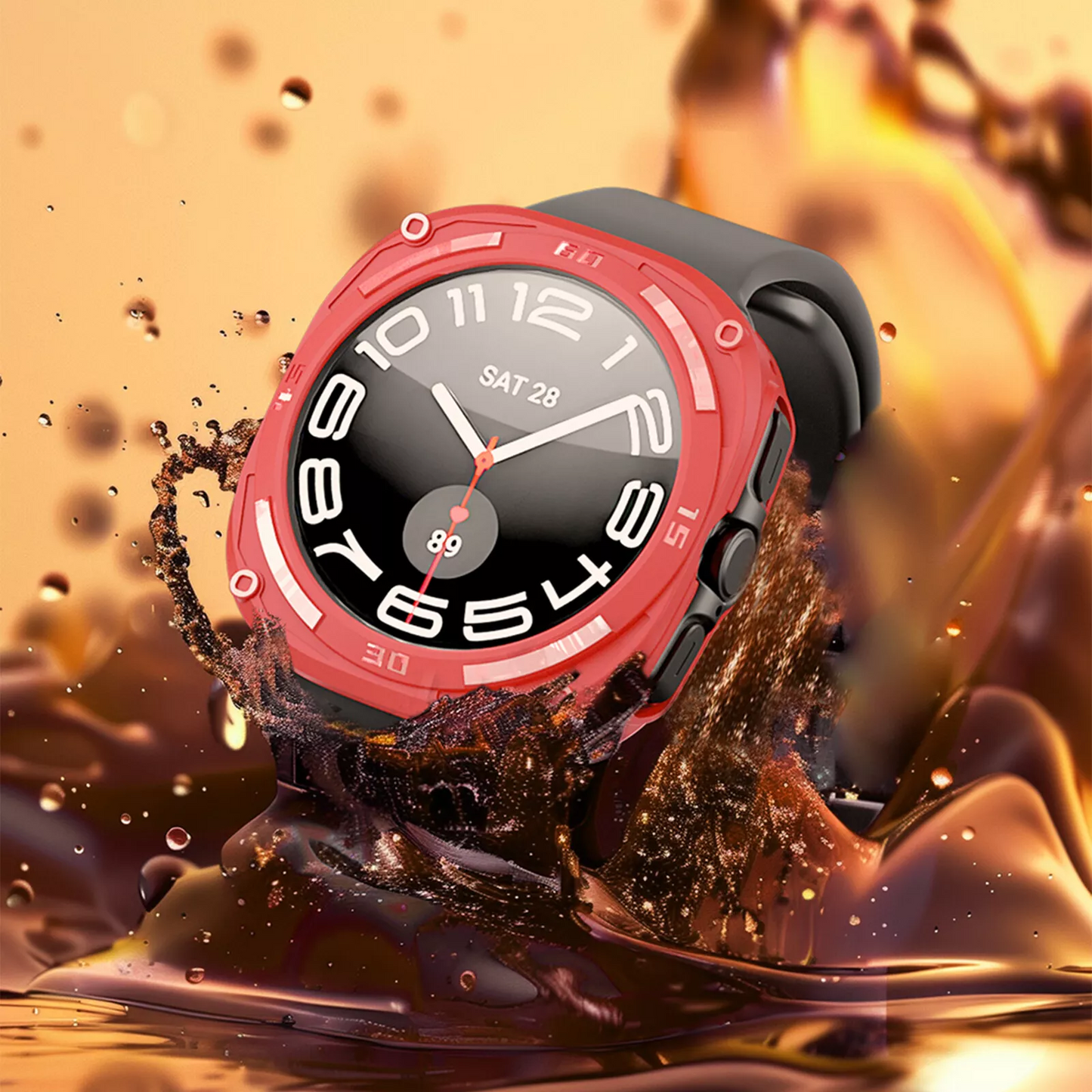Durable Clear Protective Case For Samsung Watch Ultra 47mm