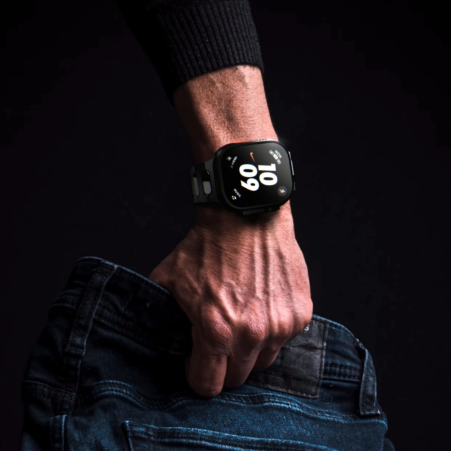 Durable Apple Watch Band with Butterfly Clasp