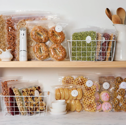 Leakproof Fresh Food Storage Containers, Stackable Kitchen Containers
