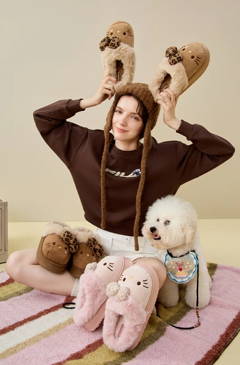 Cozy Fleece Slippers for Ladies - Luxicro