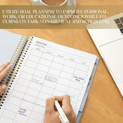 2025 Daily Planner Calendar Organizer Book
