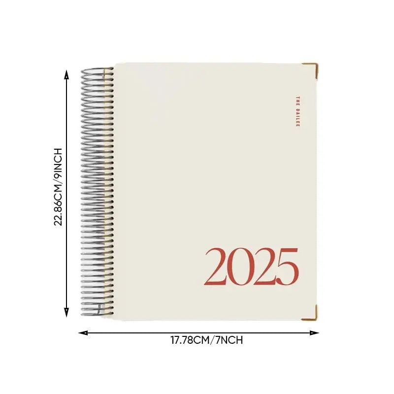 2025 Daily Planner Calendar Organizer Book