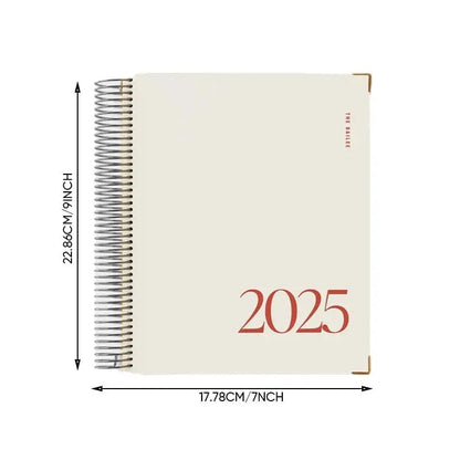 2025 Daily Planner Calendar Organizer Book