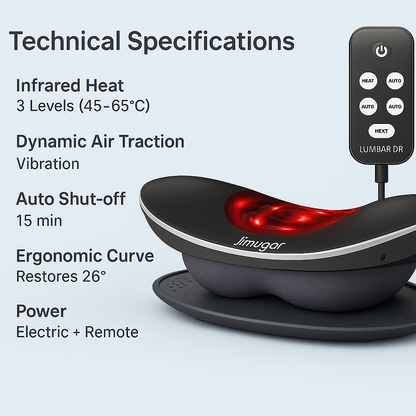 Home Back Pain Relief Lumbar Support Device