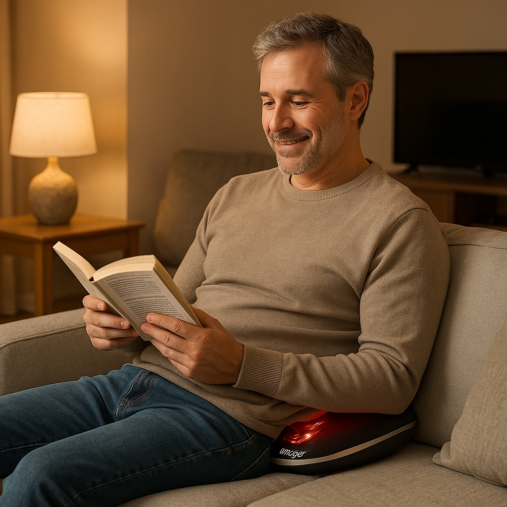 Home Back Pain Relief Lumbar Support Device