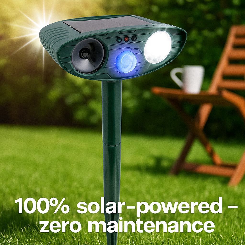 Effective Solar Mouse Repellent for Yard and Garden