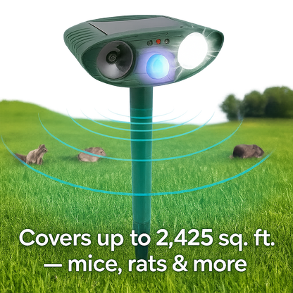 Effective Solar Mouse Repellent for Yard and Garden