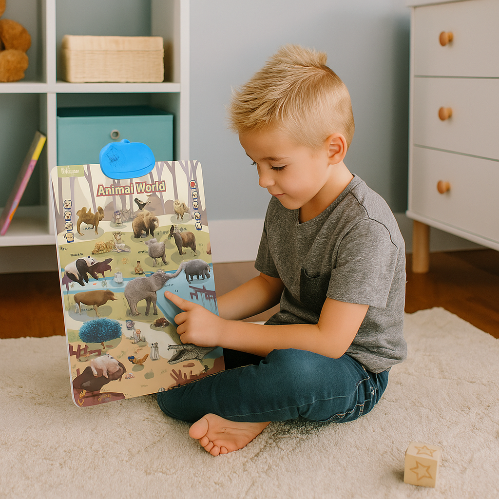 Interactive Kids English Learning Tablet - Luxicro