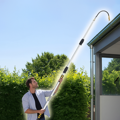 Easy Gutter Cleaner Wand with Hose Attachment
