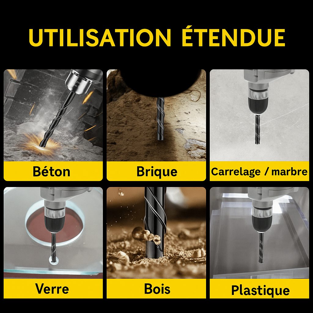 High Speed Easy Drill Bit Set