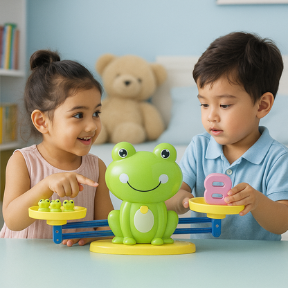 Colorful Kids Balance Math Learning Toy - Luxicro