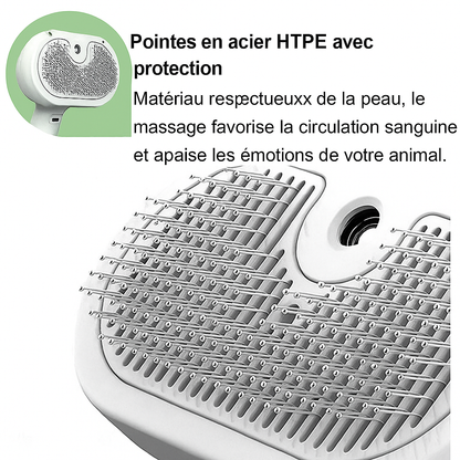 Gentle Pet Brush for Healthy Shiny Coat