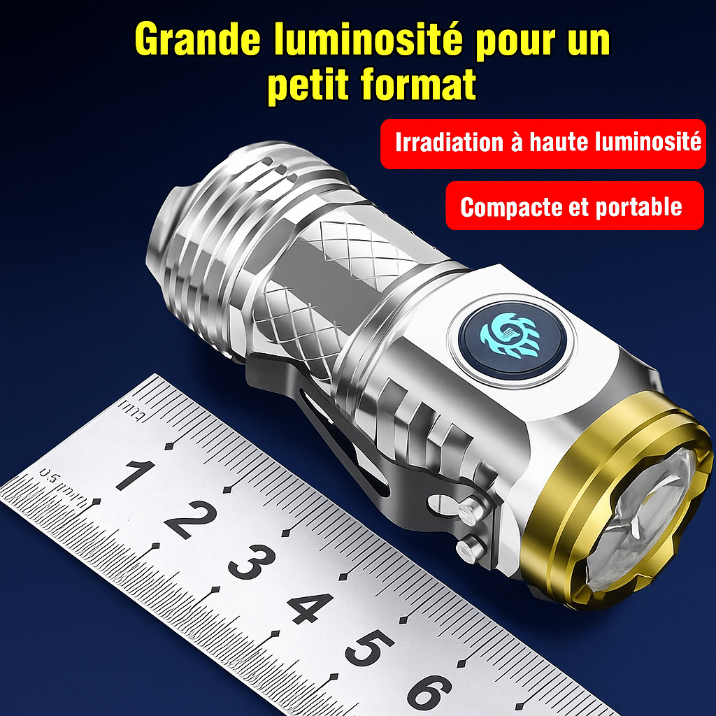 Bright LED Flashlight Torch