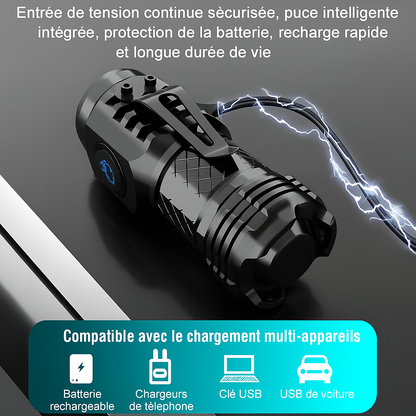 Bright LED Flashlight Torch