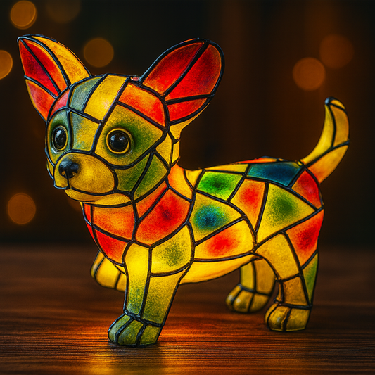 Cute Chihuahua LED Table Lamp - Luxicro