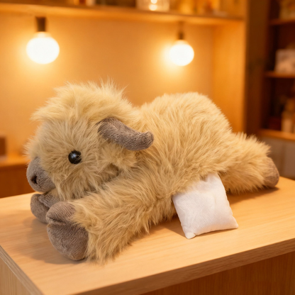Adorable Farm Cow Cuddly Plush Toy