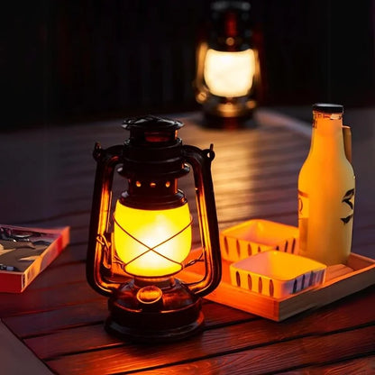 Compact LED Outdoor Lantern Waterproof Rechargeable Light