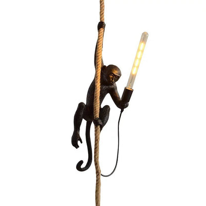Fun Monkey Hanging Light
