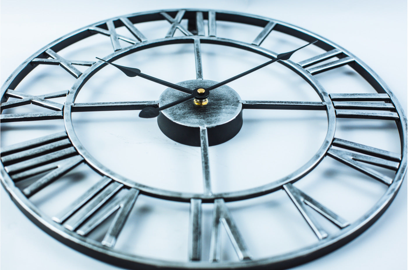 Classic Vintage Metal Wall Clock