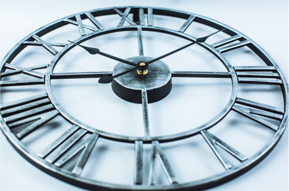 Classic Vintage Metal Wall Clock