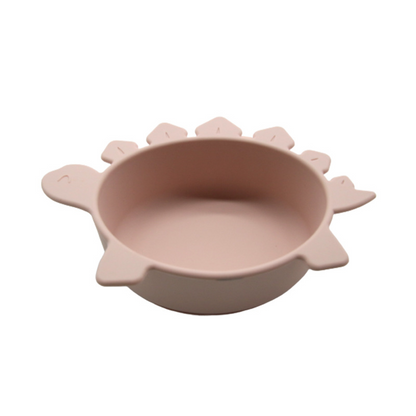 Cute Kids Dino Bowl with Grip Bottom
