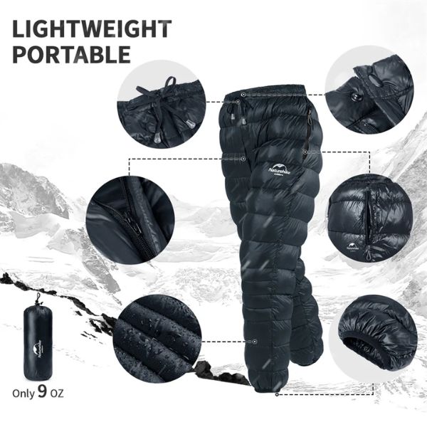 Warm Waterproof Snow Pants for Men