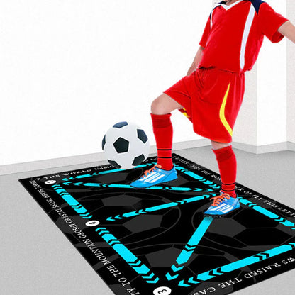 Premium Football Training Mat for Kids Adults - Luxicro