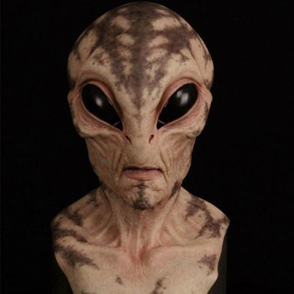 Authentic Rubber Costume Mask for Halloween Disguise