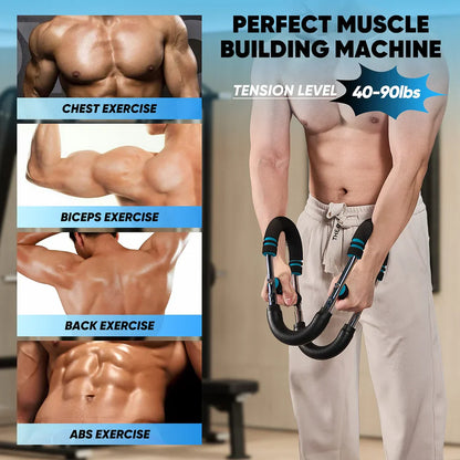 Compact Home Gym Strength Trainer Bar