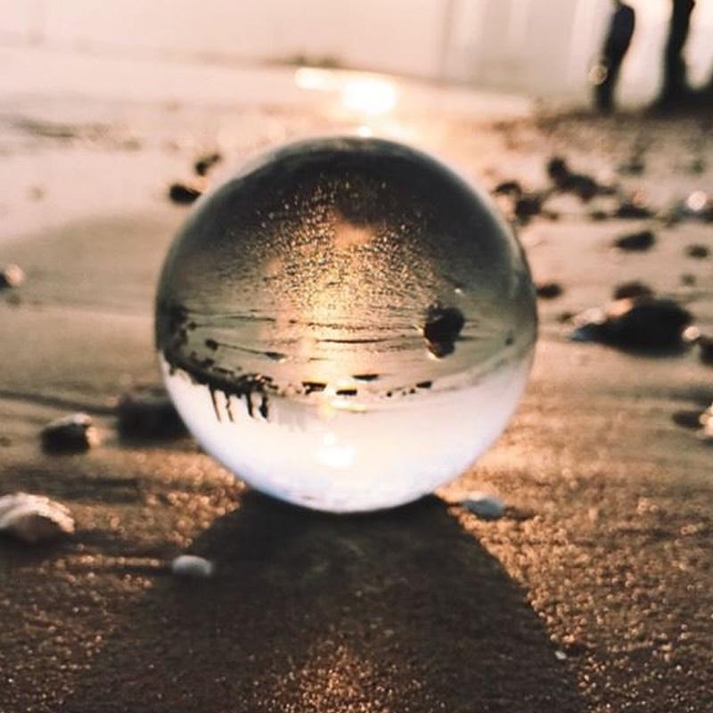 Luxury Clear Crystal Orb Ball