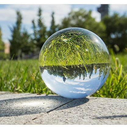 Luxury Clear Crystal Orb Ball