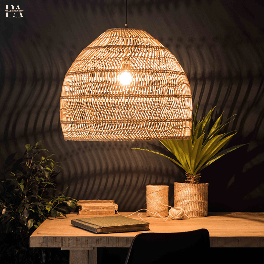 Coastal Woven Hanging Light